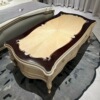 American style Champagne Gold Small apartment Storage tea table Simplicity solid wood Retro tea table Light extravagance household a living room Ready Tea Service American style Champagne Gold Small apartment Storage tea table Simplicity solid wood Retro tea table Light extravagance household a living room Ready Tea Service