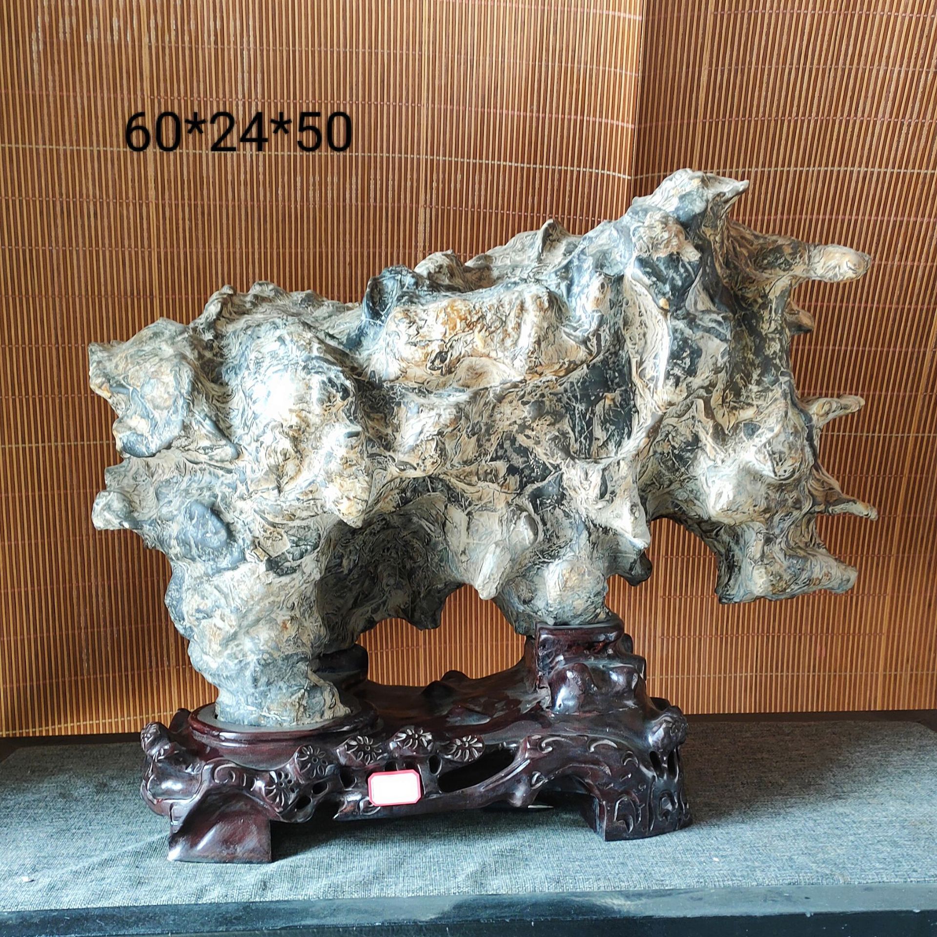 灵璧石摆件客厅