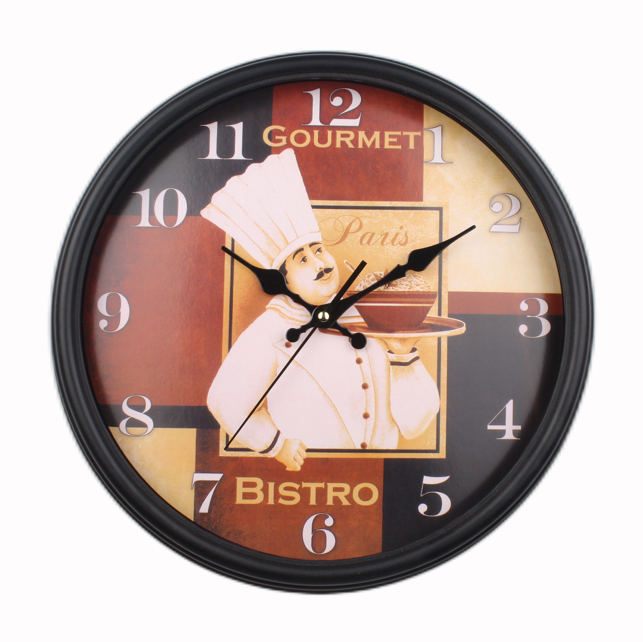 Clock Wall Clock Household Clock Wall-Mounted Silent Bedroom Silent Quartz Clock Wall Pocket Watch Living Room Simple Clock