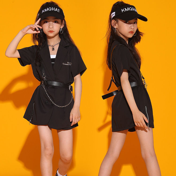 女童爵士舞服图片