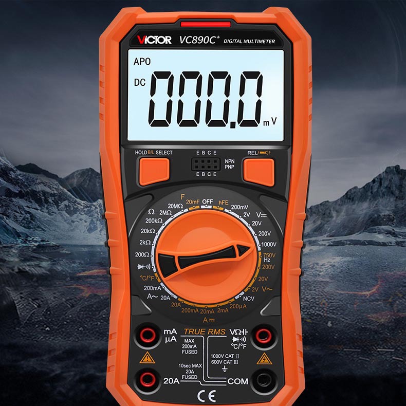 数字万用表 胜利 victor 890c  890d 胜利万用表 带背光