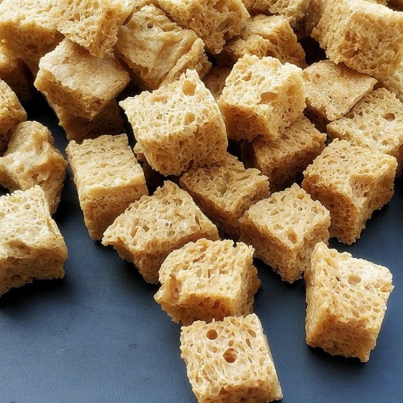 烤麸干丁粒面筋干凉皮搭档河南凉拌菜火锅素食四喜鲜烤麸干货包邮