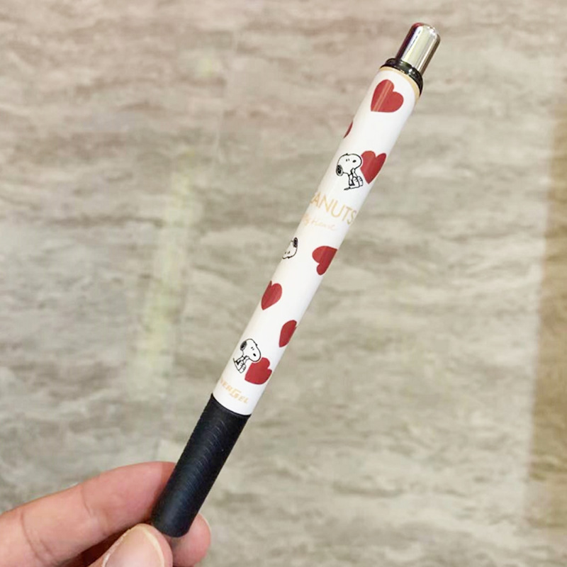 日本pentel派通限定bln75三丽鸥史努比库洛米小黄人皮卡丘中性笔