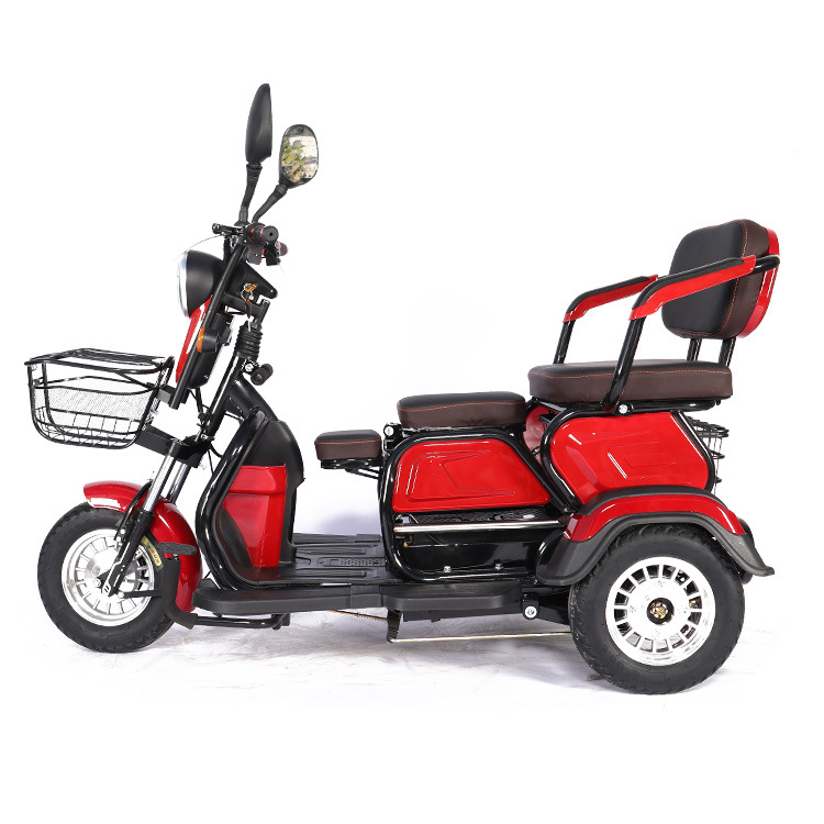 Cross-Border Export Elderly Scooter 48 V60v Universal Leisure Electric Tricycle Electric Vehicle Manufacturers Supply