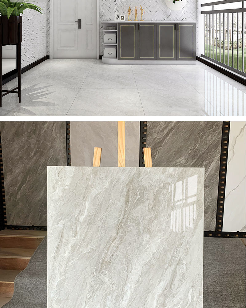 瓷砖800x800客厅灰色地砖通体大理石80x80地砖地板砖批发