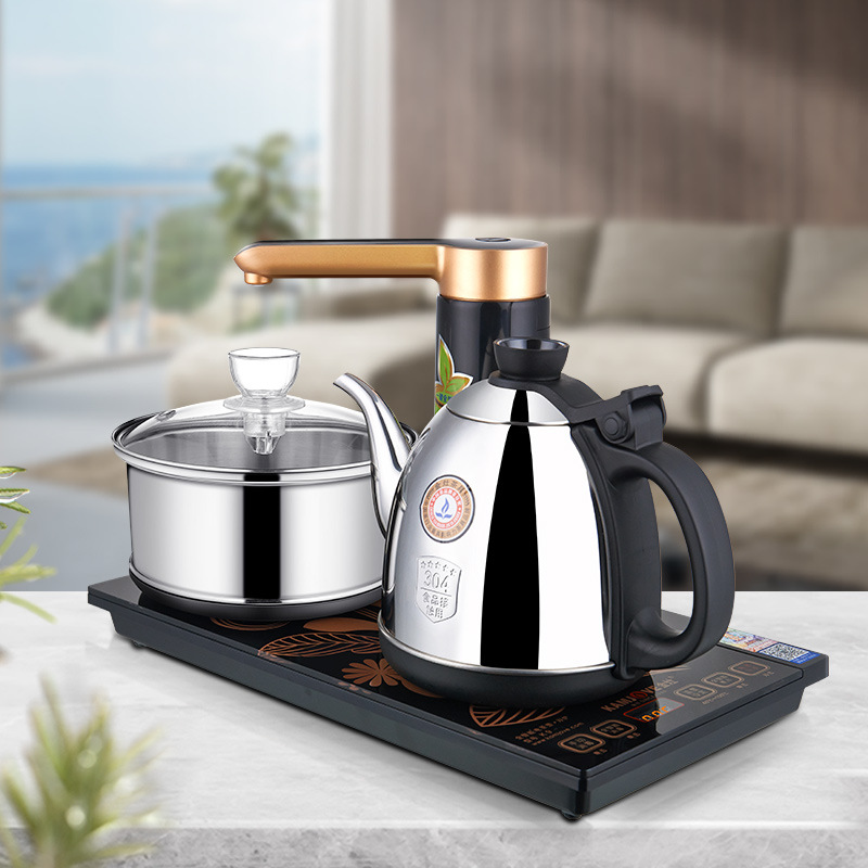 金灶k9全自动上水电热水壶电茶炉烧水壶保温一体茶具茶杯消毒家用