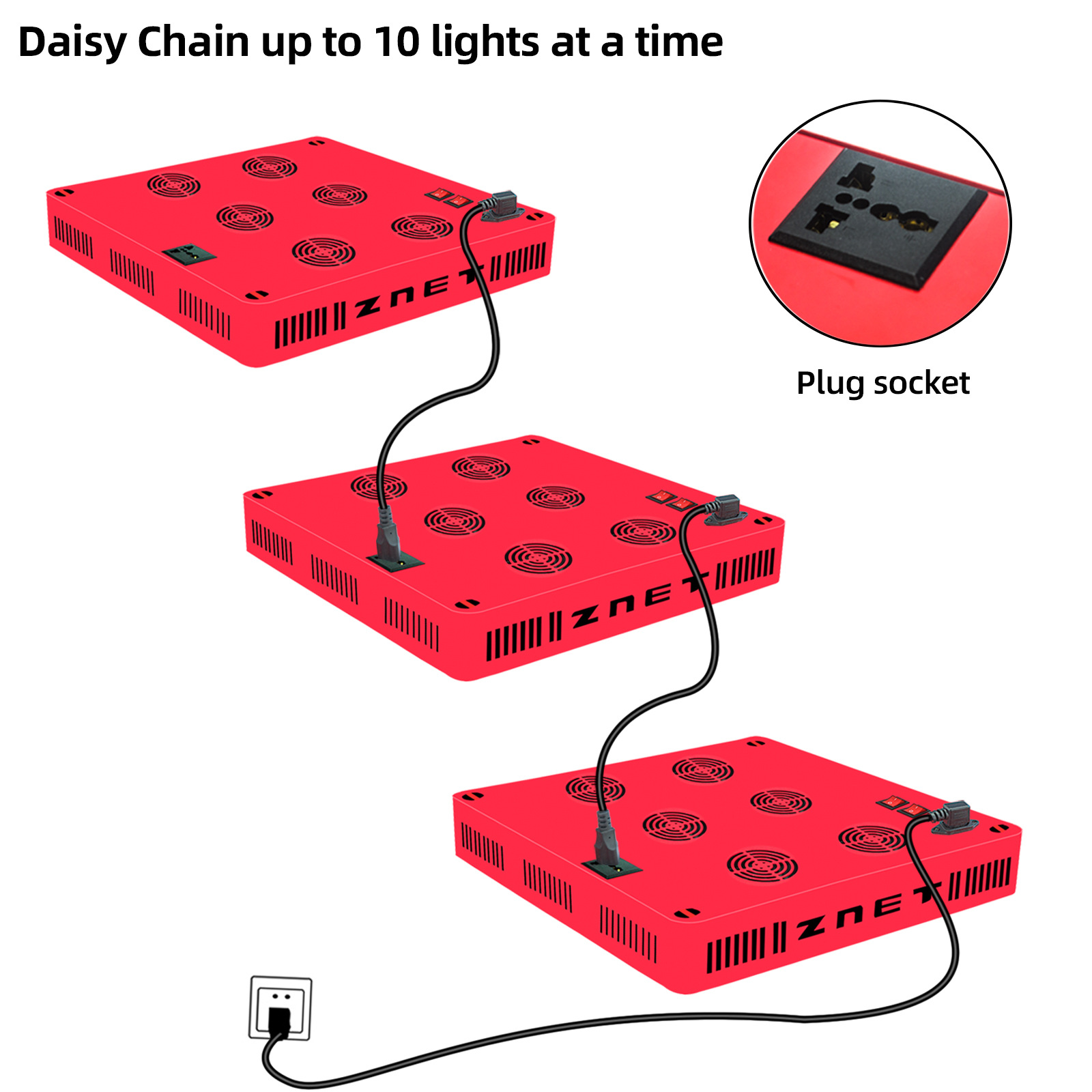 Z9 Led Professional Indoor Plant Grow Light Apollo9 Growing Flowering Dual-Mode Plant Lamp