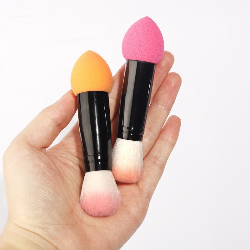 Single Blush Concealer Highlight Double-Headed Brush Beauty Pen Beginner Wet and Dry Latex Beauty Tools Do Not Eat