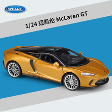 威利WELLY1:24迈凯伦 McLaren GT跑车仿真合金汽车模型成品玩具