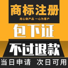 商标注册申请包通过下证logo设计加急个人转让查询续展变更过户