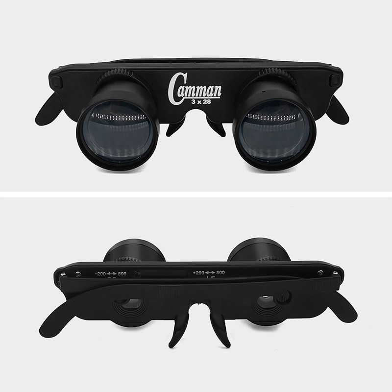 钓鱼望远镜专业看鱼漂神器高清头戴式放大镜老花近视垂钓专用眼镜