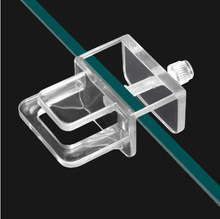 鱼缸盖板防跳网架亚克力鱼缸支架水族箱塑料透明托架支撑架隔板架