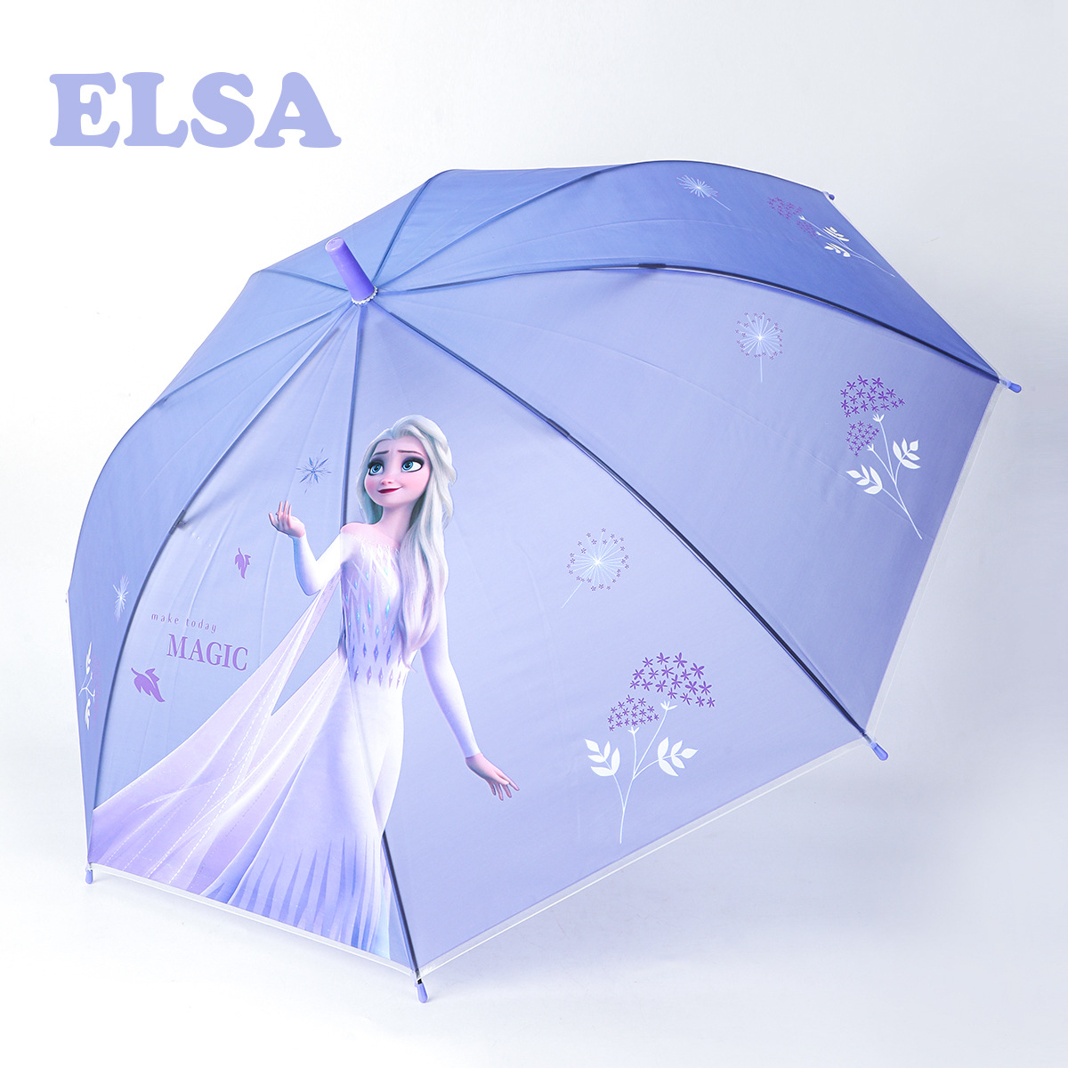 Disney Disney Ua0004f11/F5/11/N8 Children's Strawberry Bear Ice and Snow Judy Cartoon Transparent Umbrella