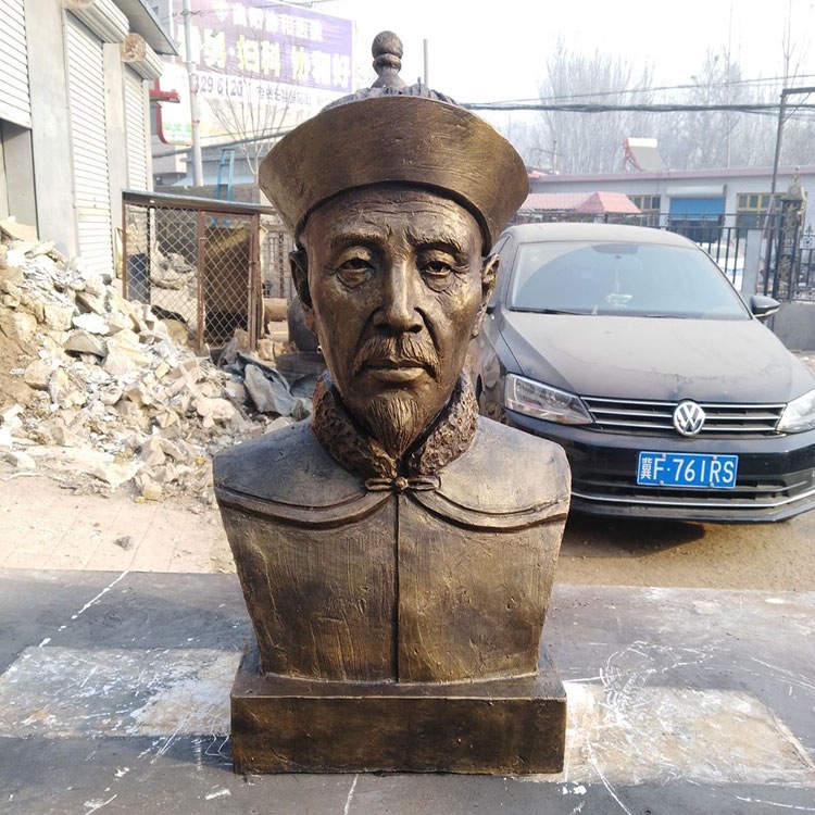 按图片加工真人头像雕塑石膏肖像厂家人物雕像订半身胸像泥塑摆件