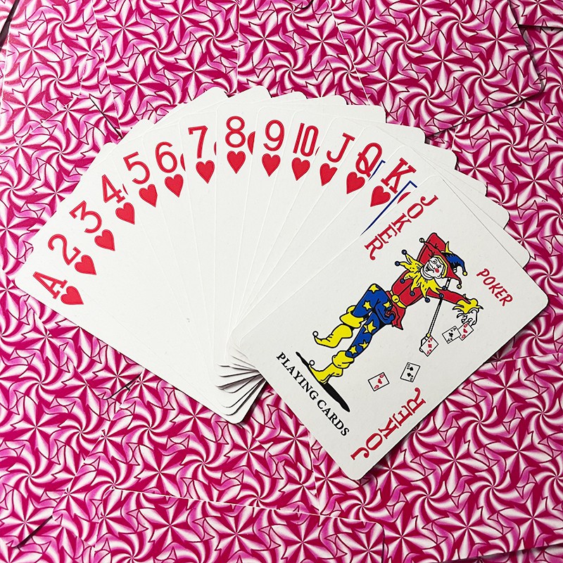 万花筒扑克牌整箱100副优惠价高档加厚款棋牌室商超茶馆专用纸牌