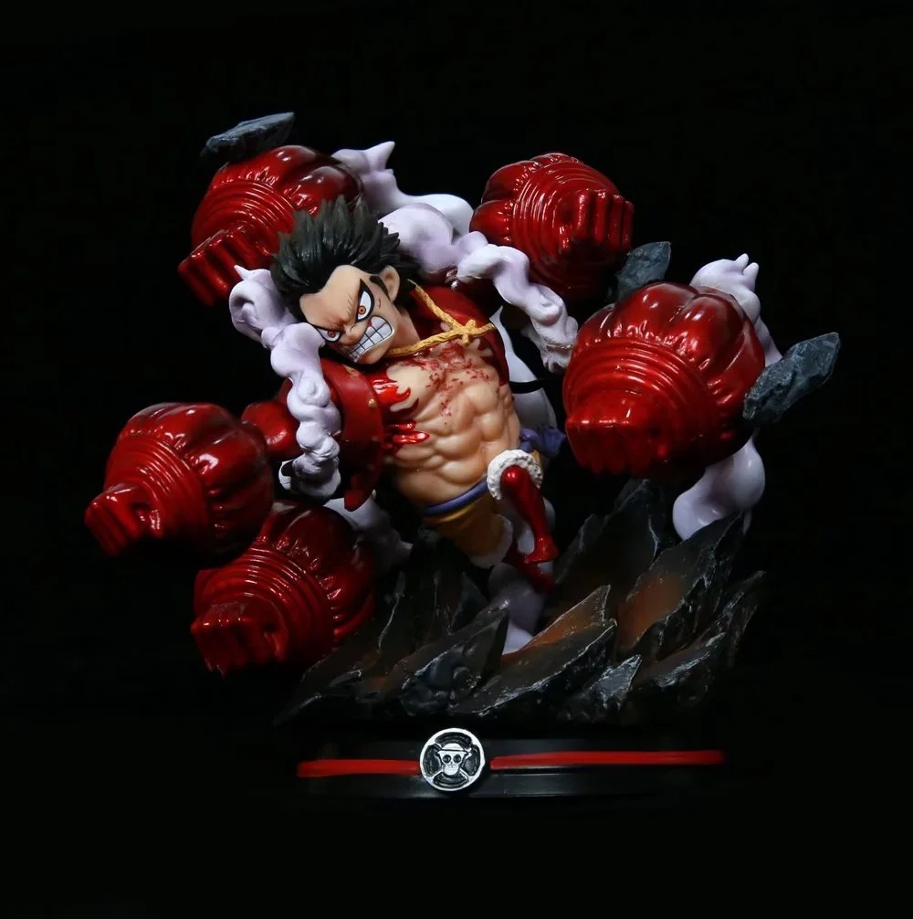 海贼王 gk 猿王小群鸦炮 wcf 四档路飞 大招系列 模型 盒装手办