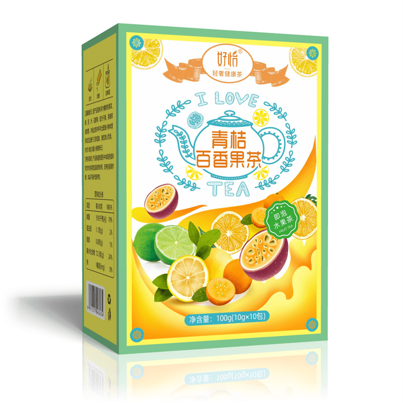 Haoyi Green Orange Passion Fruit Tea Freeze-Dried Lemon Slices Freeze-Dried Passion Fruit Fruit Tea Wholesale Kumquat Pieces Delivery