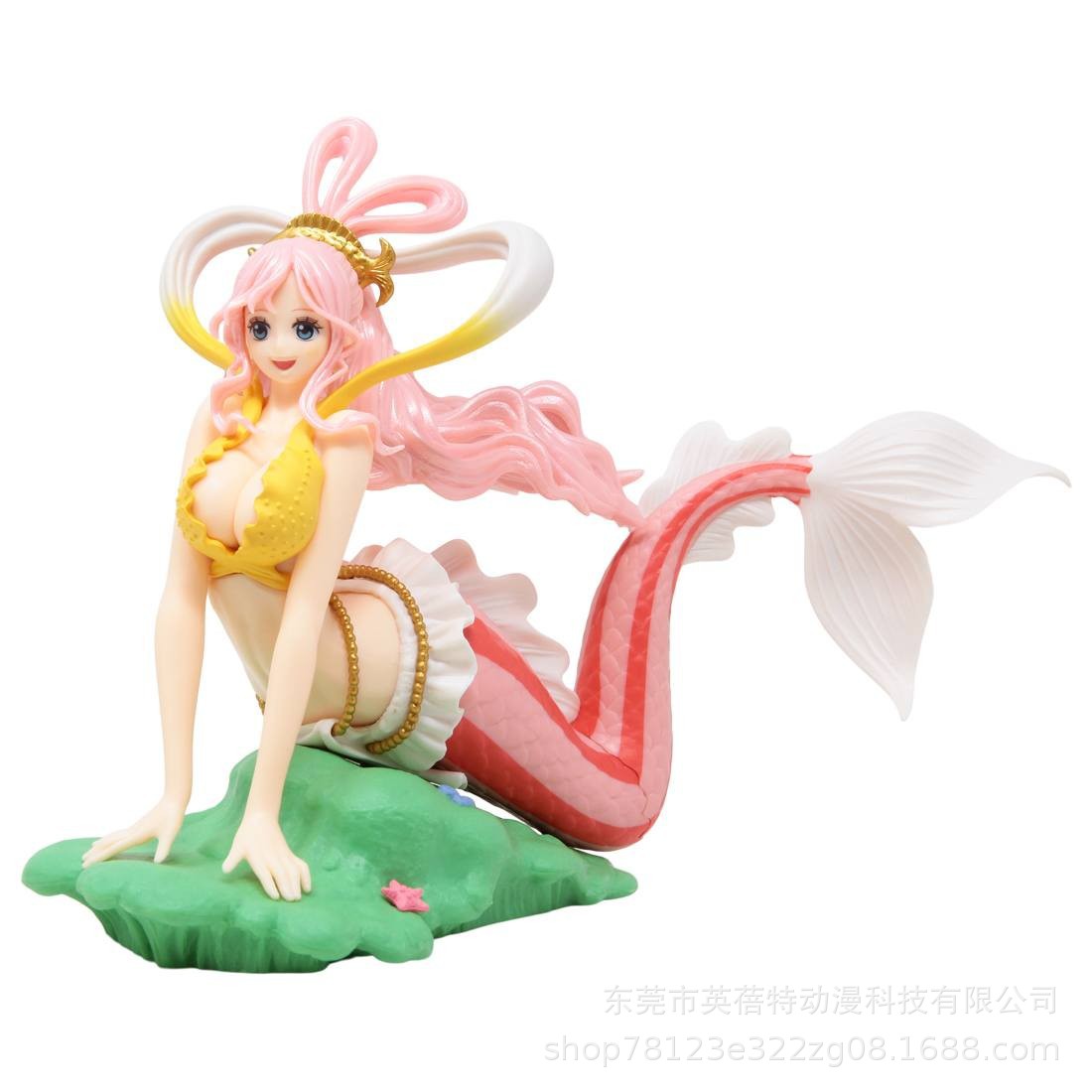 海贼王系列 白星公主人鱼pvc abs手办 源头工厂 来图加工定制