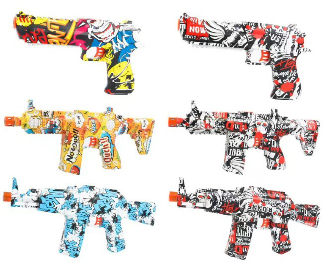 儿童软弹枪跨境亚马逊 gel blaster m416玩具枪P90 ak47玩具批发图