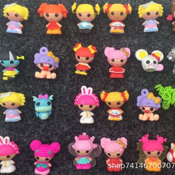 库存迷你乐乐天使 mga mini lalaloopsy 散货公仔摆件挂件-阿里巴巴