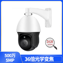 外贸有线500万高清360度旋转36倍光学变焦球机PTZ Camera ZOOM