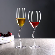 厂家来图来样开模水晶杯纯手工高脚杯香槟杯创意造型定制红酒杯
