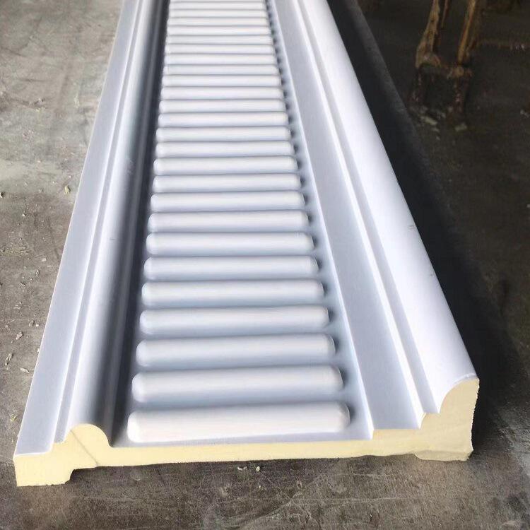 pu线条装饰高分子欧式室内墙面吊顶花平线板背景墙雕花造型平板线