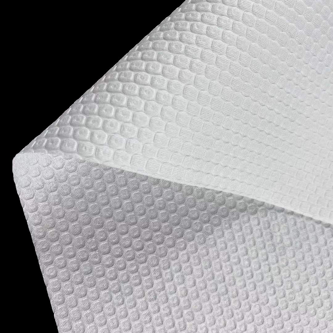 加工定制pp木浆水刺无纺布机器擦试布懒人抹布专用布