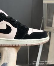 莆田鞋高版本乔丹aj1低帮男鞋倒钩女鞋运动鞋奶茶粉情侣球鞋酷灰