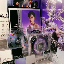 9V9Bcd展示架专辑漫画光碟dvd整理盒碟片保护收藏架追星好物收纳