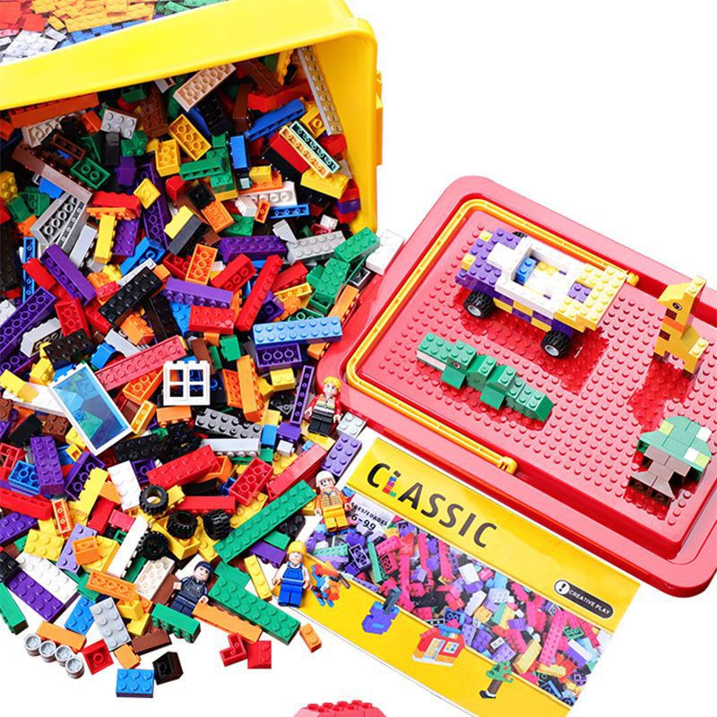儿童小颗粒积木兼容乐高拼装益智拼插拼图女孩3到6-8周岁10男孩