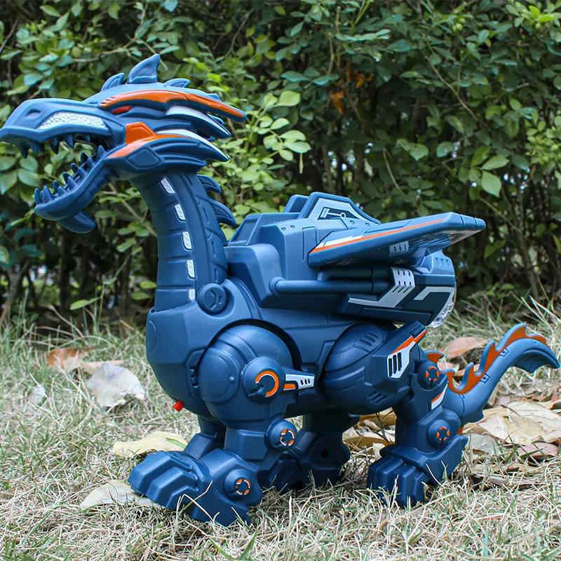 Electric Spray Mechanical Dinosaur Toy Animal Toys Dinosaur Model Multifunctional Sound and Light Dinosaur Toy