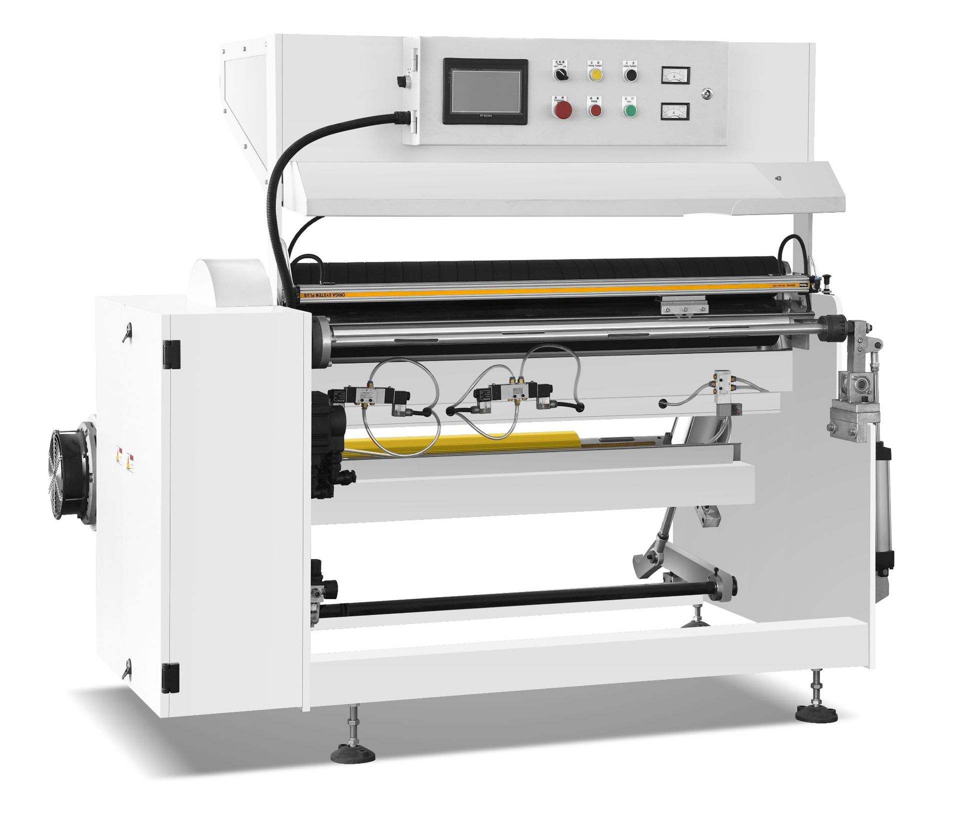高速自动分卷机高速无纺布复卷机1250c型纸张复卷机