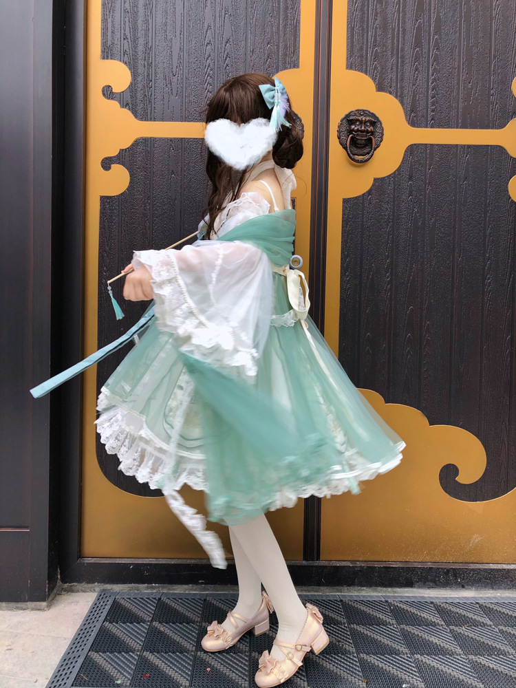 现货 药师篇章lolita中华风lo裙优雅洛丽塔裙大全套jsk连衣裙