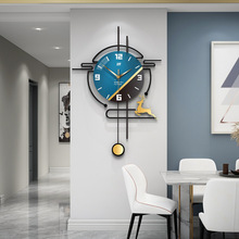 挂钟轻奢时尚客厅装饰时钟挂墙家用创意钟表 亚马逊热卖爆款产品