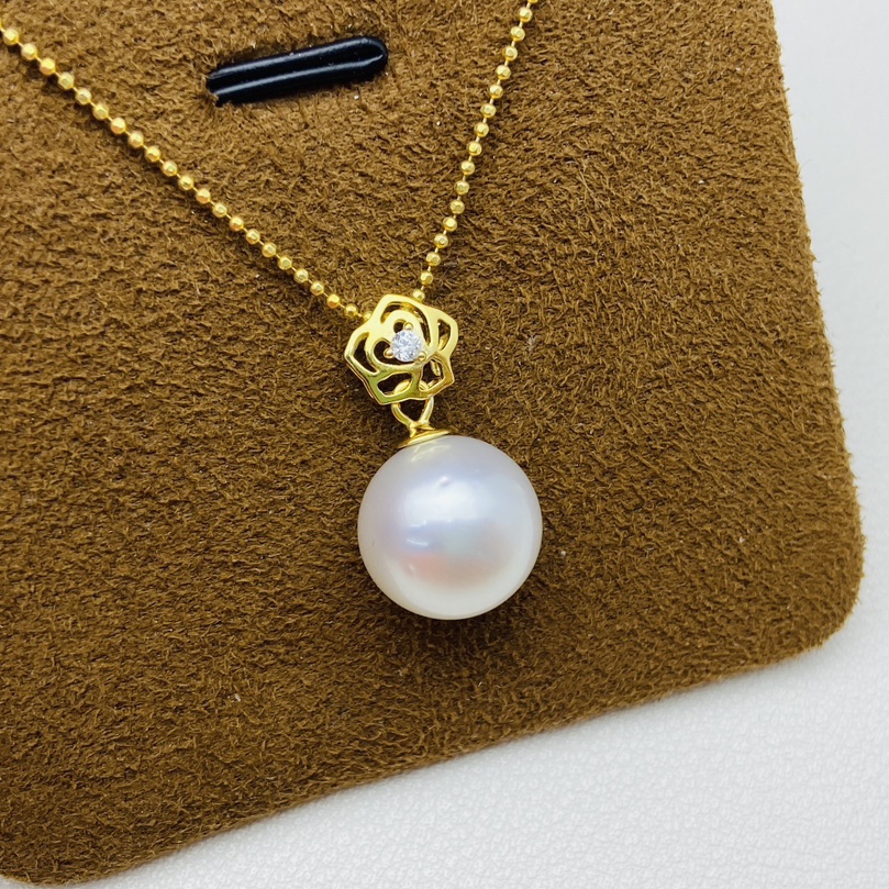 diy配件 s925纯银时尚简约吊坠空托 银饰项坠挂件托女批发-阿里巴巴