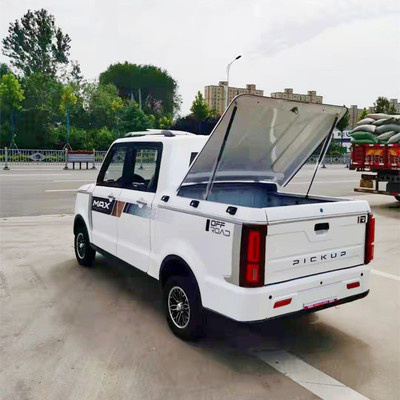 行政款全封闭双排皮卡车 成人家用电动四轮车 大功率短途倒货车