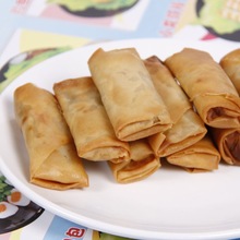 春卷  速冻油炸小吃大春卷 早餐点心甜点批发 袋装方便速食豆沙馅