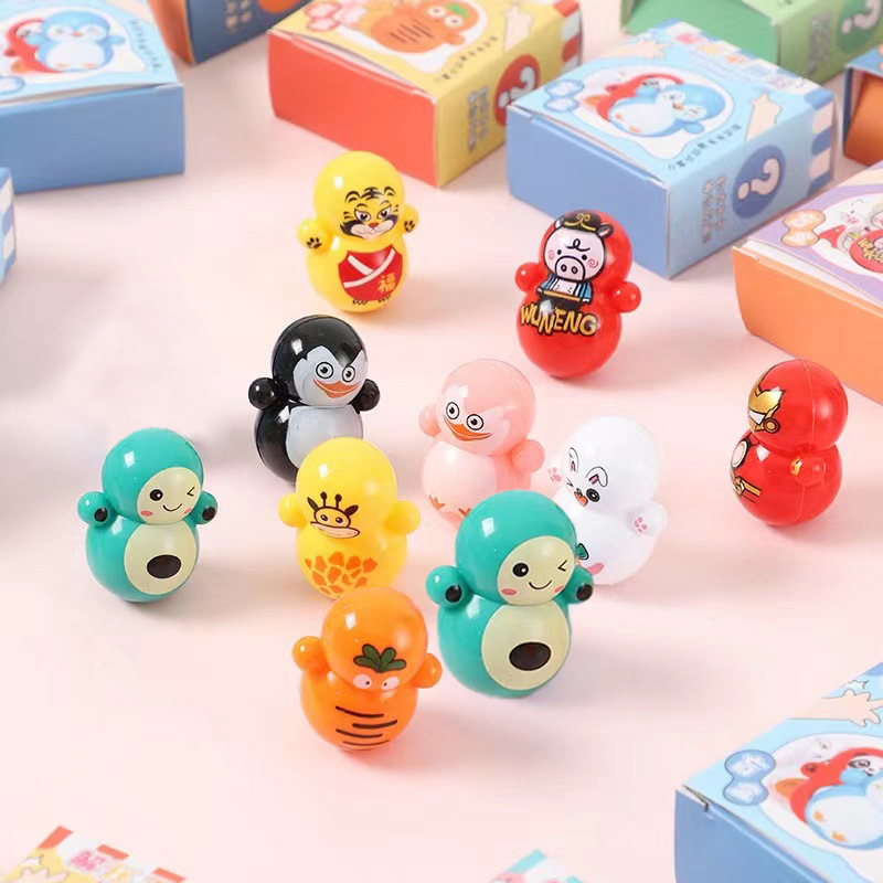 小盲盒文具盲盒儿童玩具文具可爱不倒翁幼儿园六一奖品小礼物批发