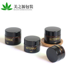 批发多特瑞膏霜瓶茶色加厚避光玻璃分装瓶 20g30g50g乳液面霜空瓶