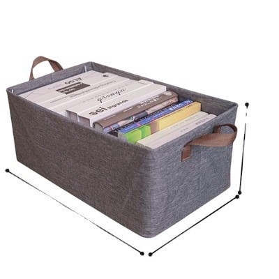 New Manufacturers Supply Cationic Steel Frame Storage Basket Desktop Wardrobe Foldable Storage Basket Clothes Storage Box