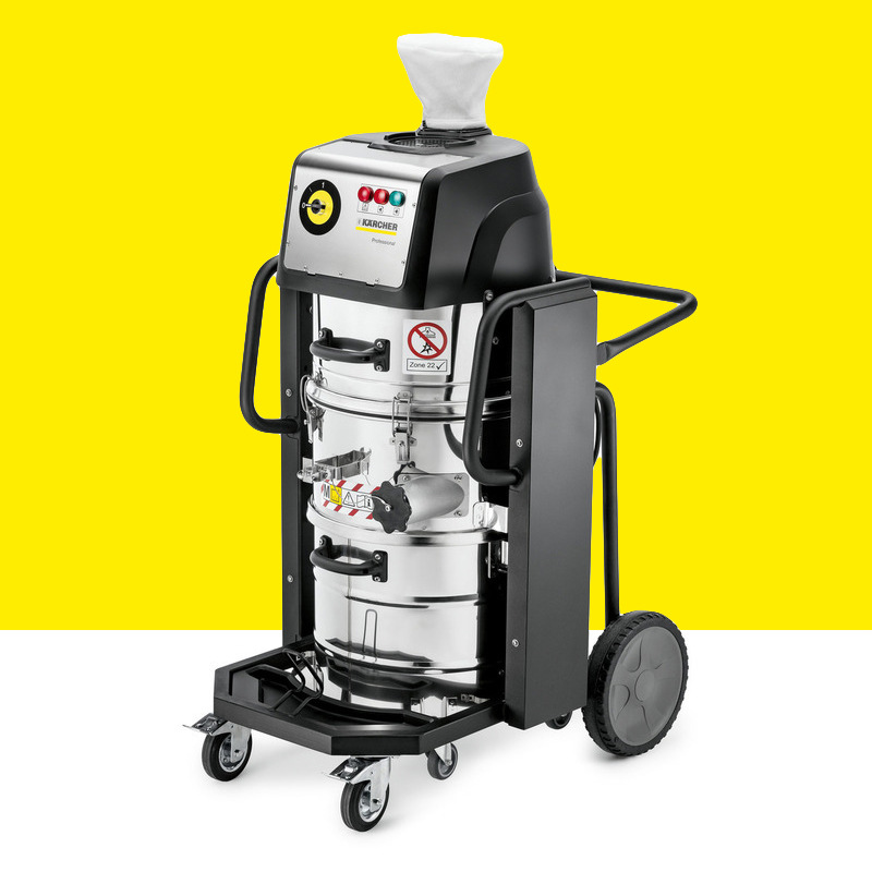 卡赫ivc60/30ap m z22不锈钢工业防爆吸尘器自动抖尘防静电吸水机