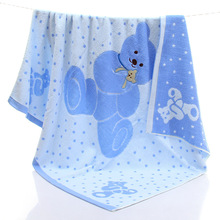 婴儿毯子浴巾棉质儿童毛巾被宝宝正方形加厚大盖毯柔软吸水