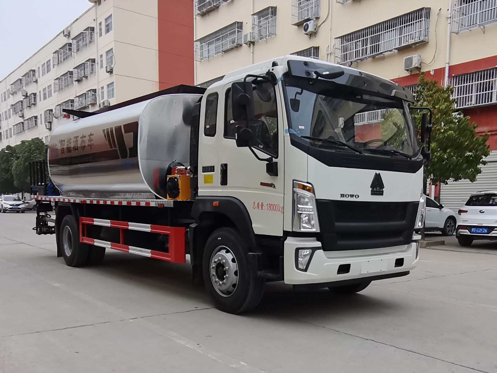国六重汽豪沃智能型沥青洒布车 10方沥青洒布车报价 沥青洒布车