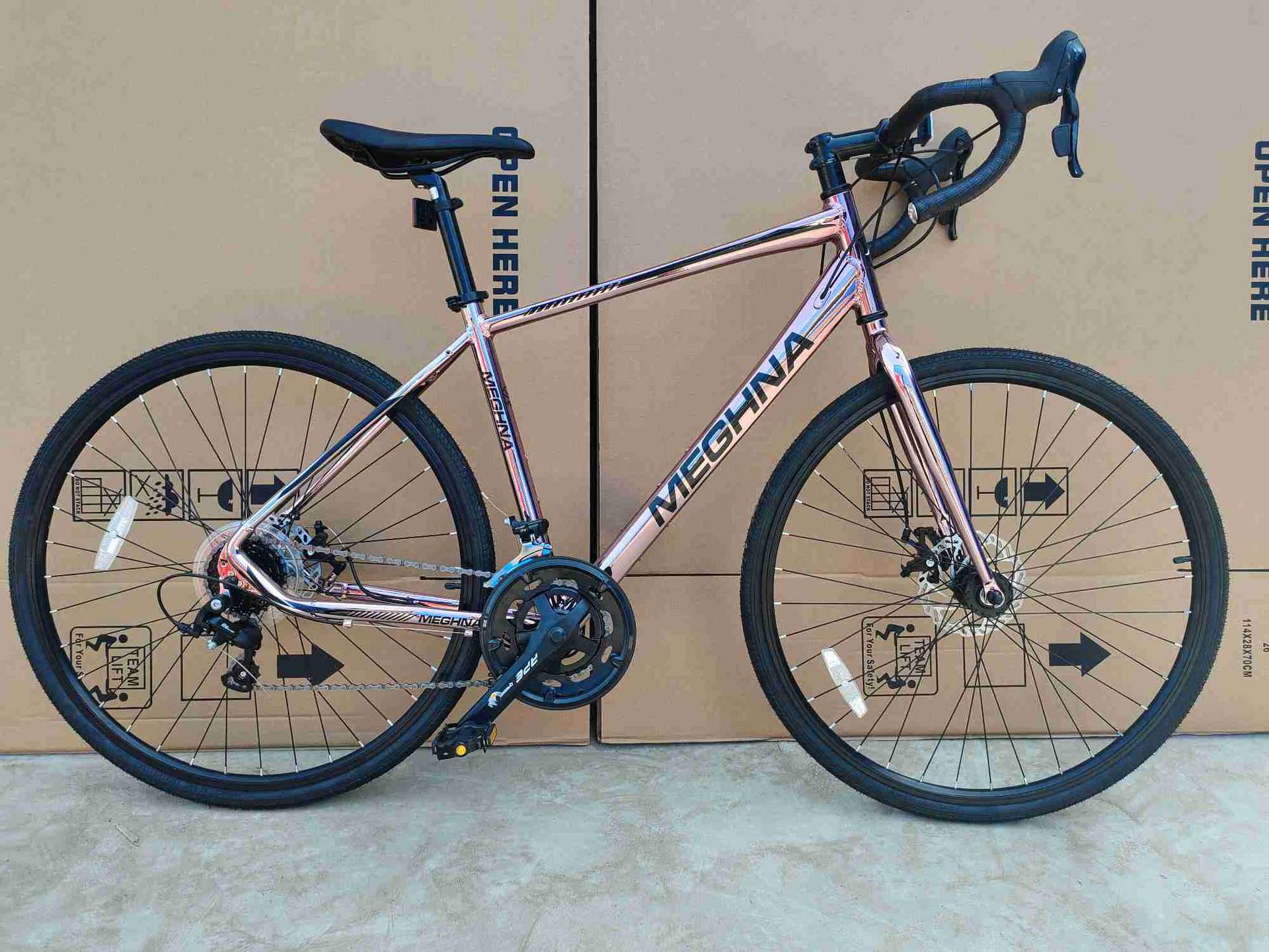 电镀死飞公路自行车变速越野公路车21速弯把赛车-阿里巴巴