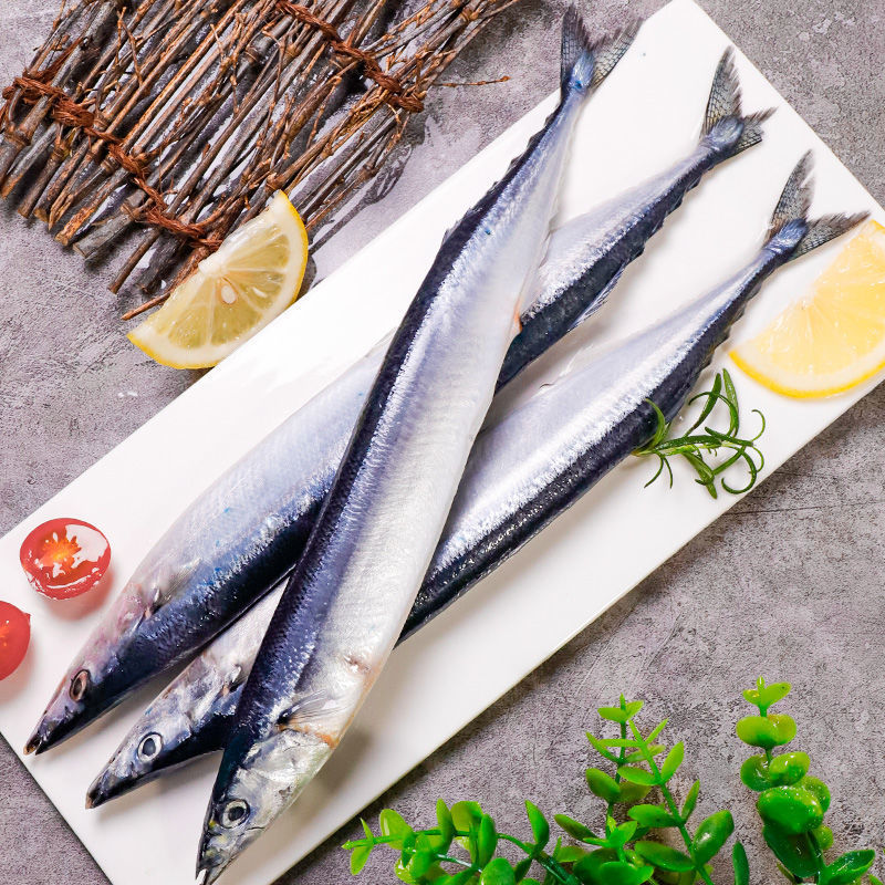 一箱刀鱼