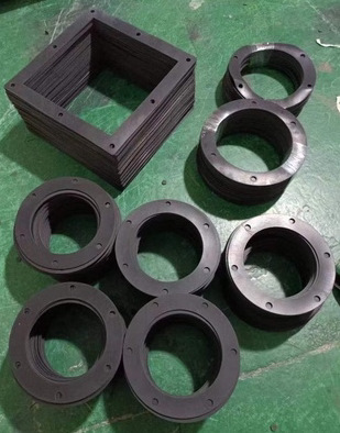 加工定制导静电胶板 抗静电橡胶皮黑色防静电橡胶板 导静电橡胶板