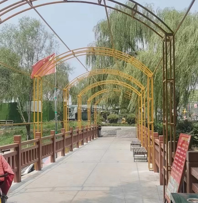 批发圆形桁架拱门架子圆弧拱门半圆弧形架子婚庆拱门活动走廊拱门