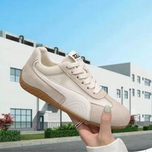 德训鞋女2025夏季新款韩版百搭平底透气网纱运动休闲鞋学生鞋波鞋