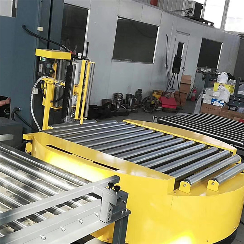 全自动缠绕膜打包机缠绕机 托盘智能裹包机 自动在线缠绕机